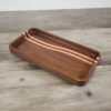 Walnut Ocean Wave Catchall Tray with Maple & Purpleheart