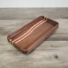 Walnut Ocean Wave Catchall Tray with Maple & Purpleheart